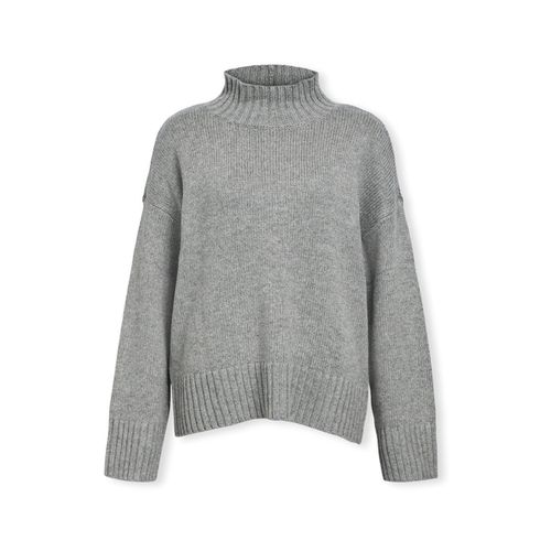 Maglione Noos Agnes LO Knit - Medium Grey Melange - Object - Modalova