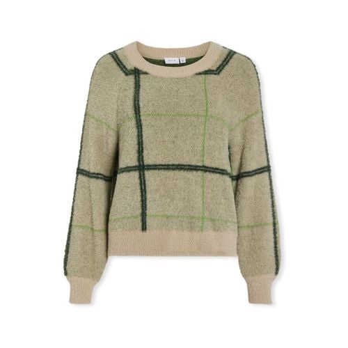 Maglione Hallo New Knit - Doeskin/Scarab - Vila - Modalova