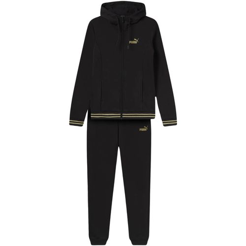 Tuta Puma Essential Glitter Hooded - Puma - Modalova