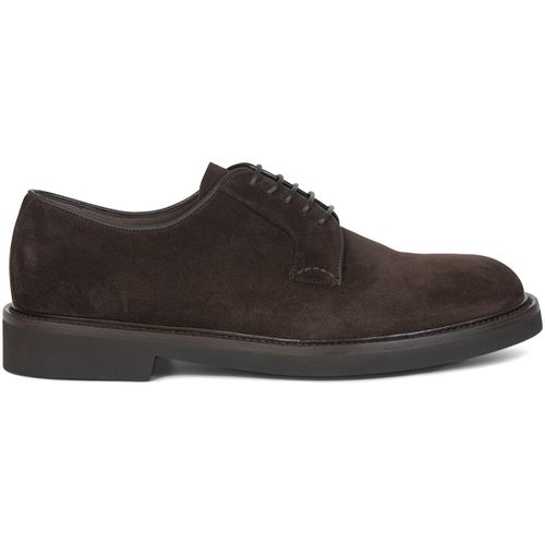 Scarpe Derby testa di moro in suede - Barrett - Modalova