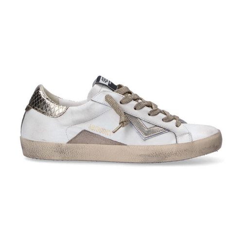 Sneakers basse sneaker suprime bianca oro - 4B12 - Modalova