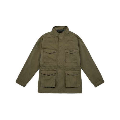 Giacca in pelle Sahariana forest 2507262 Khaki - Munich - Modalova