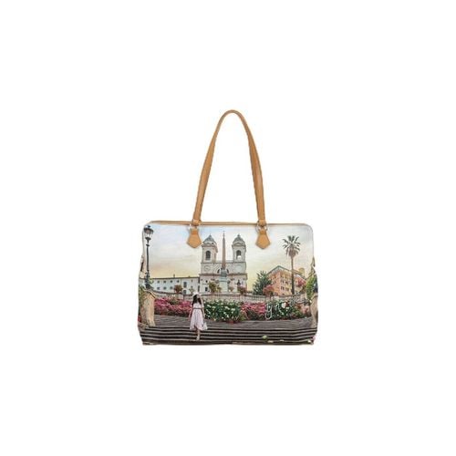 Borsa Shopping Borsa shopping tracolla YES-593 Roma Floral - Y Not? - Modalova