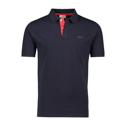 Polo Regular Fit Contrast Pique Rugger Polo - Gant - Modalova