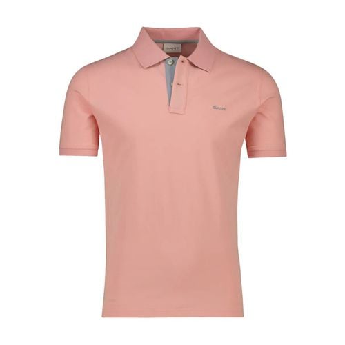 Polo Regular Fit Contrast Pique Rugger Polo - Gant - Modalova