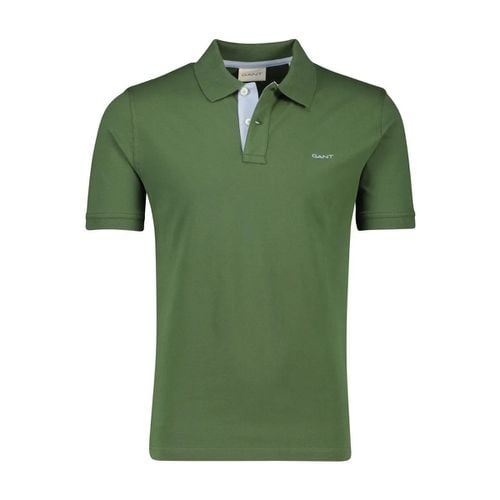 Polo Regular Fit Contrast Pique Rugger Polo - Gant - Modalova