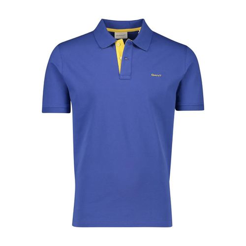 Polo Regular Fit Contrast Pique Rugger Polo - Gant - Modalova