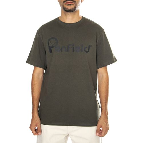 T-shirt & Polo Bear Chest Print T-Shirt Forest Night - Penfield - Modalova