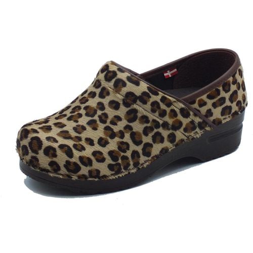 Sandali Sanita 458806 Fur Brown - Sanita - Modalova