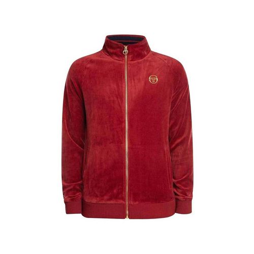 Giacca Sportiva Court Velour Track Top Jacket Sun Dried Tomato - Sergio tacchini - Modalova