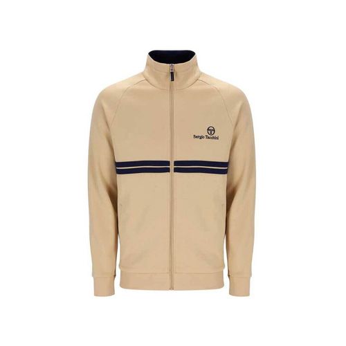 Giacca Sportiva New Dallas Track Top Jacket Latte/Maritime Blue - Sergio tacchini - Modalova