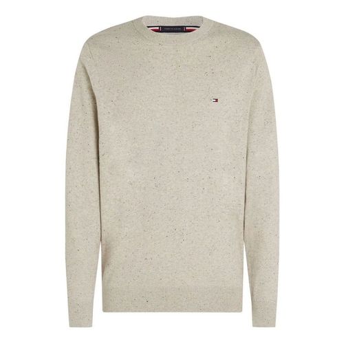 Maglione MW0MW28046 PIMA ORG CTN CASHMER-OIN DONEGAL LIGHT GREY - Tommy hilfiger - Modalova