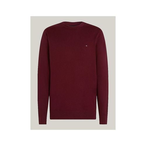 Maglione MW0MW28046 PIMA ORG CTN CASHMER-VLP DEEP ROUGE - Tommy hilfiger - Modalova