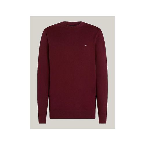 Maglione MW0MW28046 PIMA ORG CTN CASHMER-VLP DEEP ROUGE - Tommy hilfiger - Modalova