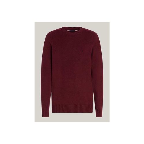 Maglione MW0MW36535 LAMBSWOOL-TVY DEEP ROUGE HTR - Tommy hilfiger - Modalova