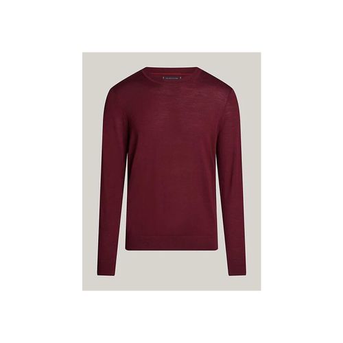 Maglione MW0MW36539 DC FINE GAUGE MERINO-VLP DEEP ROUGE - Tommy hilfiger - Modalova