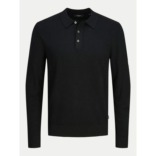 Maglione 12259650 WILLIAM POLO-BLACK ONYX - Jack & jones - Modalova