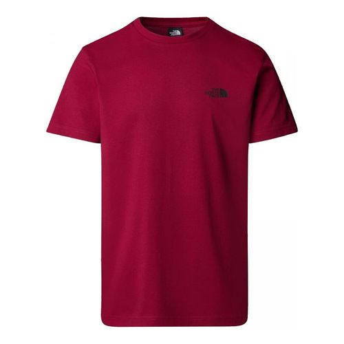 T-shirt & Polo NF0A87NG M SS SIMPLE DOME-1IX BEETROOT - The north face - Modalova