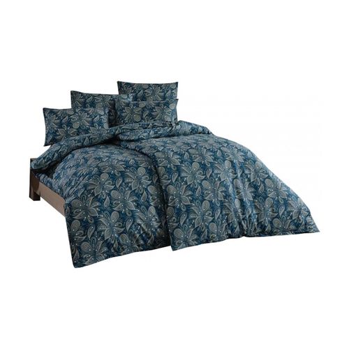 Completo letto Set letto RORY Turchese, 220x240cm - M'déco - Modalova