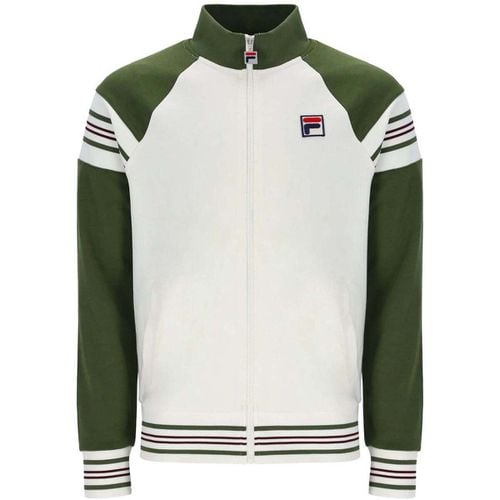 Giacca Sportiva Ferarra Track Top Jacket Chive/Gardenia/Windsor Wine - Fila - Modalova