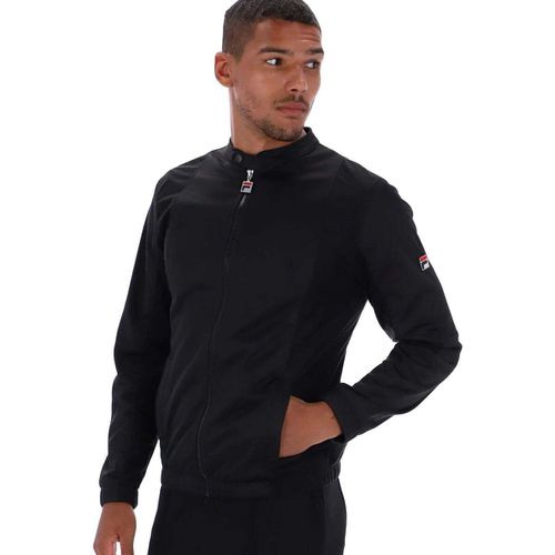 Giacca Sportiva Ricky Cut Sew Panel Track Top Jacket Black - Fila - Modalova