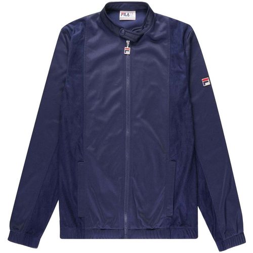 Giacca Sportiva Ricky Cut Sew Panel Track Top Jacket Navy - Fila - Modalova