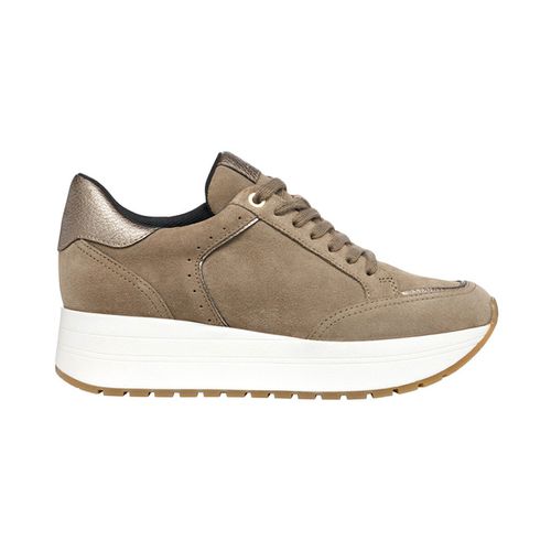 Sneakers basse D New Kency sneaker in camoscio - Geox - Modalova