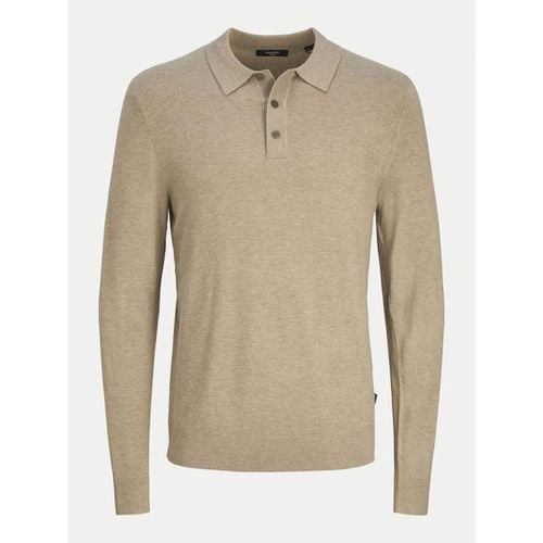 Maglione 12259650 WILLIAM POLO-GREIGE MELANGE - Jack & jones - Modalova