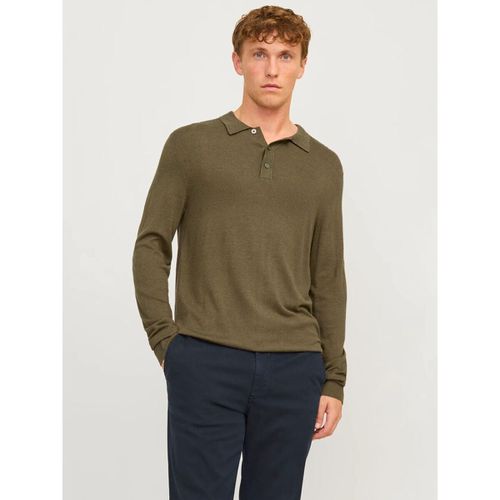 Maglione 12259650 WILLIAM POLO-PEAT MELANGE - Jack & jones - Modalova