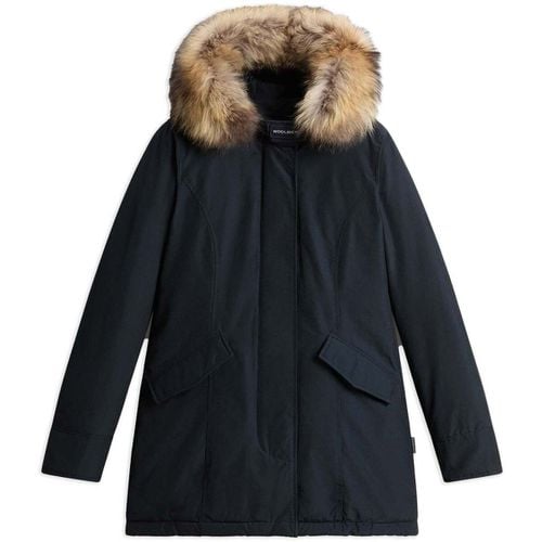 Parka Arctic Parka In Ramar Cloth Blu - Woolrich - Modalova