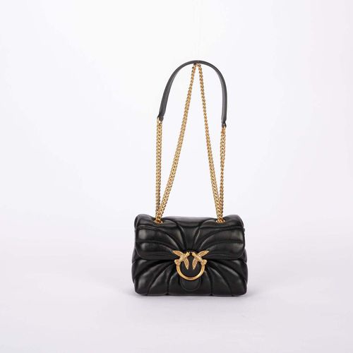 Borsa a spalla love bag puff butterfly a tracolla nera - Pinko - Modalova