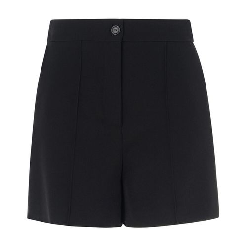 Pantaloni Shorts in tessuto nero - Pinko - Modalova