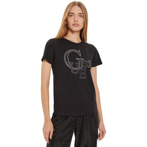 T-shirt Guess SS CN STUDDED TEE - Guess - Modalova