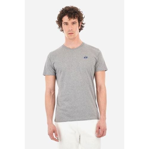 T-shirt & Polo CCMR04-JS206 - SERGE-01002 MEDIUM HTR GREY - La martina - Modalova