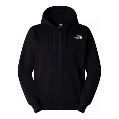 Felpa NF0A89FD - M SIMPLE DOME FULL ZIP HD-JK31 BLACK - The north face - Modalova