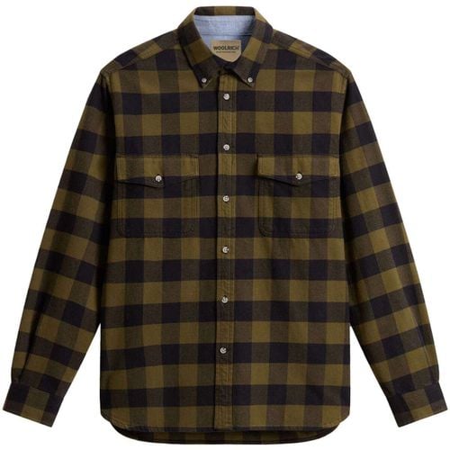 Camicia a maniche lunghe PLAID CHAMOIS SHIRT - Woolrich - Modalova