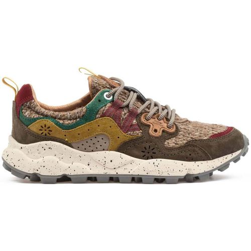 Sneakers Yamano 3 Woolen Marrone - Flower Mountain - Modalova