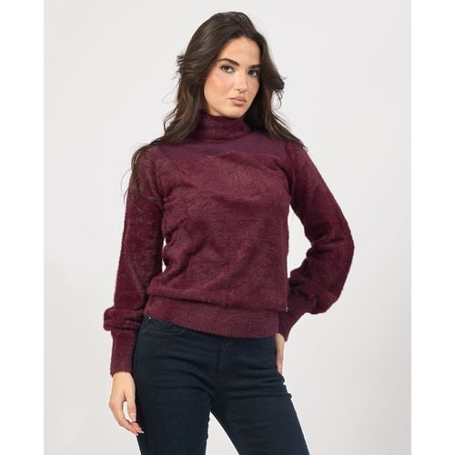 Maglione Maglione donna a collo alto effetto mohair - Yes Zee - Modalova