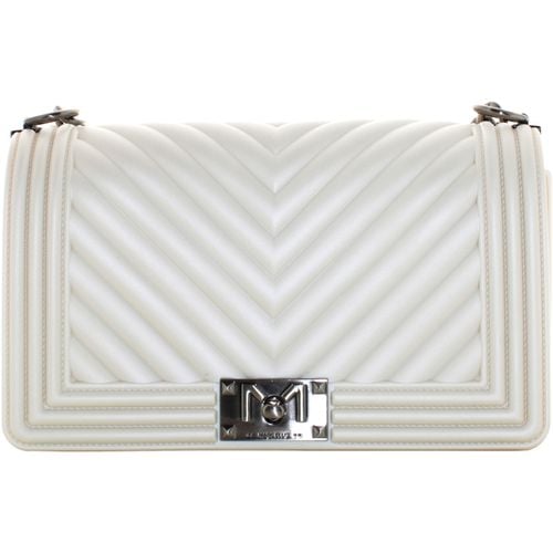 Borsa a tracolla tracollina SHOULDERBAG FLAT M WHITECAP BRUSH CDF - Marc Ellis - Modalova