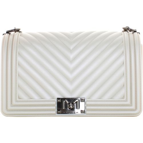 Borsa a tracolla tracollina SHOULDERBAG FLAT S WHITECAP BRUSH CDF - Marc Ellis - Modalova