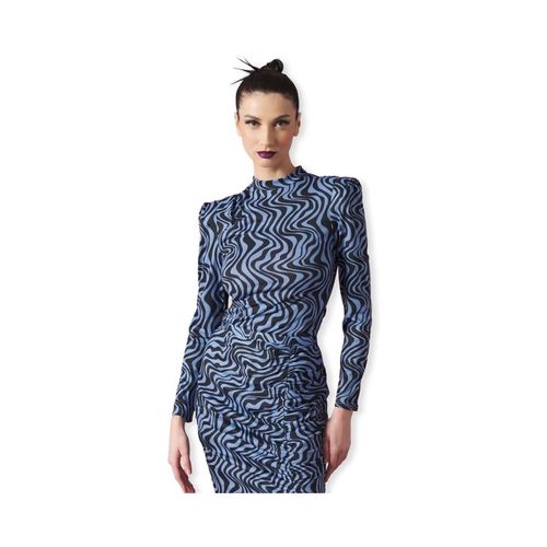 Camicetta Top Vasarely - Blue - Minueto - Modalova