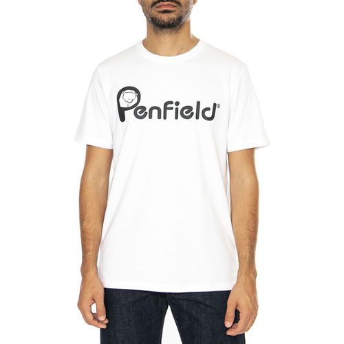 T-shirt & Polo Bear Chest Print T-Shirt Bright White - Penfield - Modalova