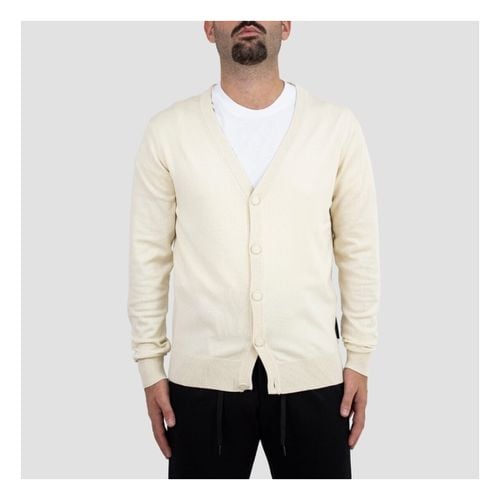 Felpa Cardigan con patch logo - John Richmond - Modalova