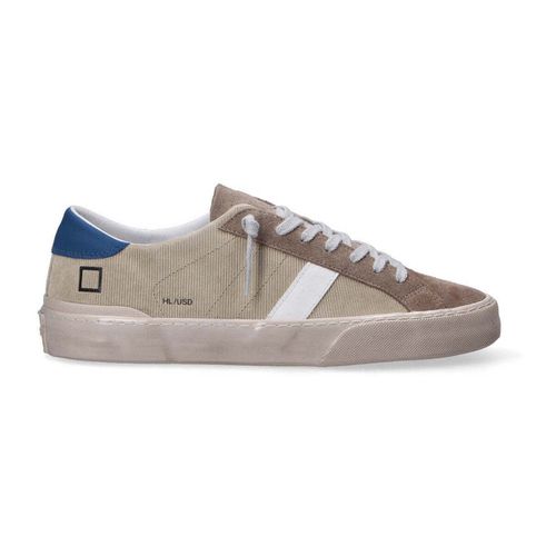 Sneakers D.A.T.E. sneaker hill low azzurro - Date - Modalova