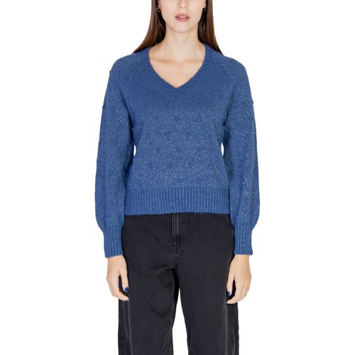 Maglione VITULI L/S V-NECK GLITER KNIT TOP/PB 14098057 - Vila - Modalova