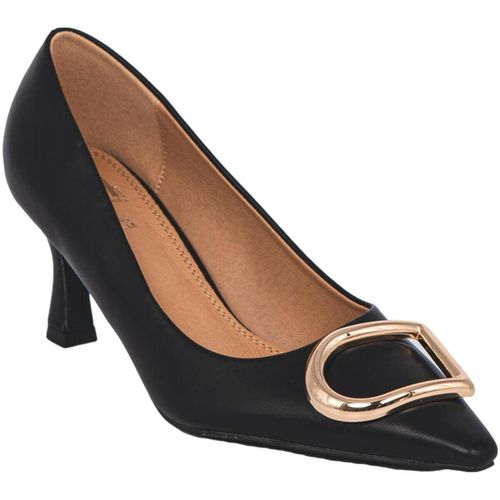 Scarpe GD118 Scarpe Donna Décolleté Con Accessorio - Gold & Gold - Modalova