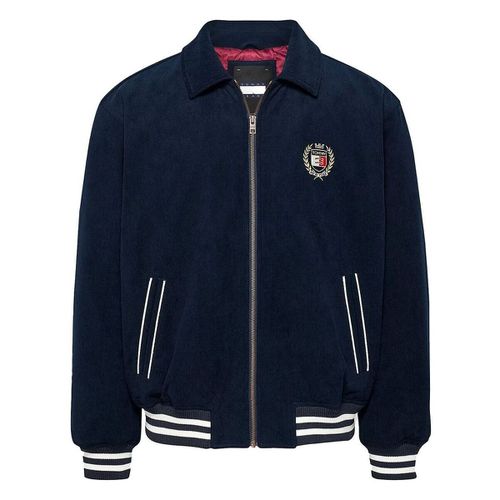 Giubbotto TJM CREST CORD LETTERMAN JACKET - Tommy Jeans - Modalova