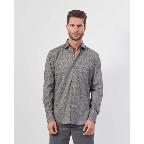 Camicia a maniche lunghe Camicia uomo Settemezzo con microfantasia all-over - Sette/Mezzo - Modalova