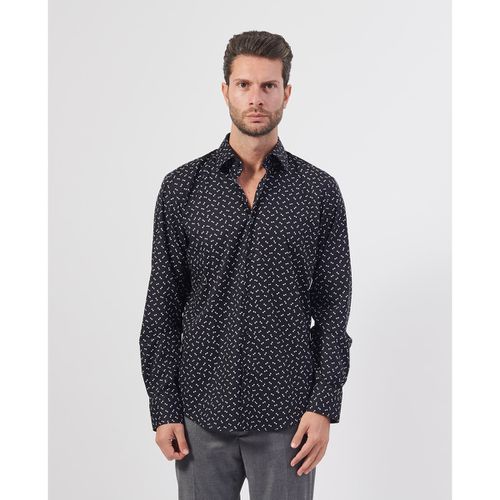 Camicia a maniche lunghe Camicia in cotone elasticizzato da uomo - Boss - Modalova