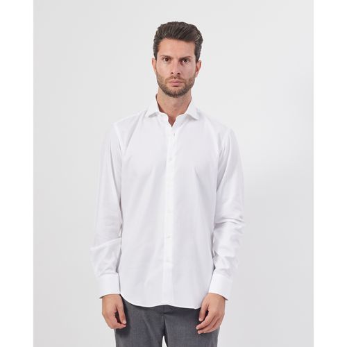 Camicia a maniche lunghe Camicia classica uomo Settemezzo bianca - Sette/Mezzo - Modalova